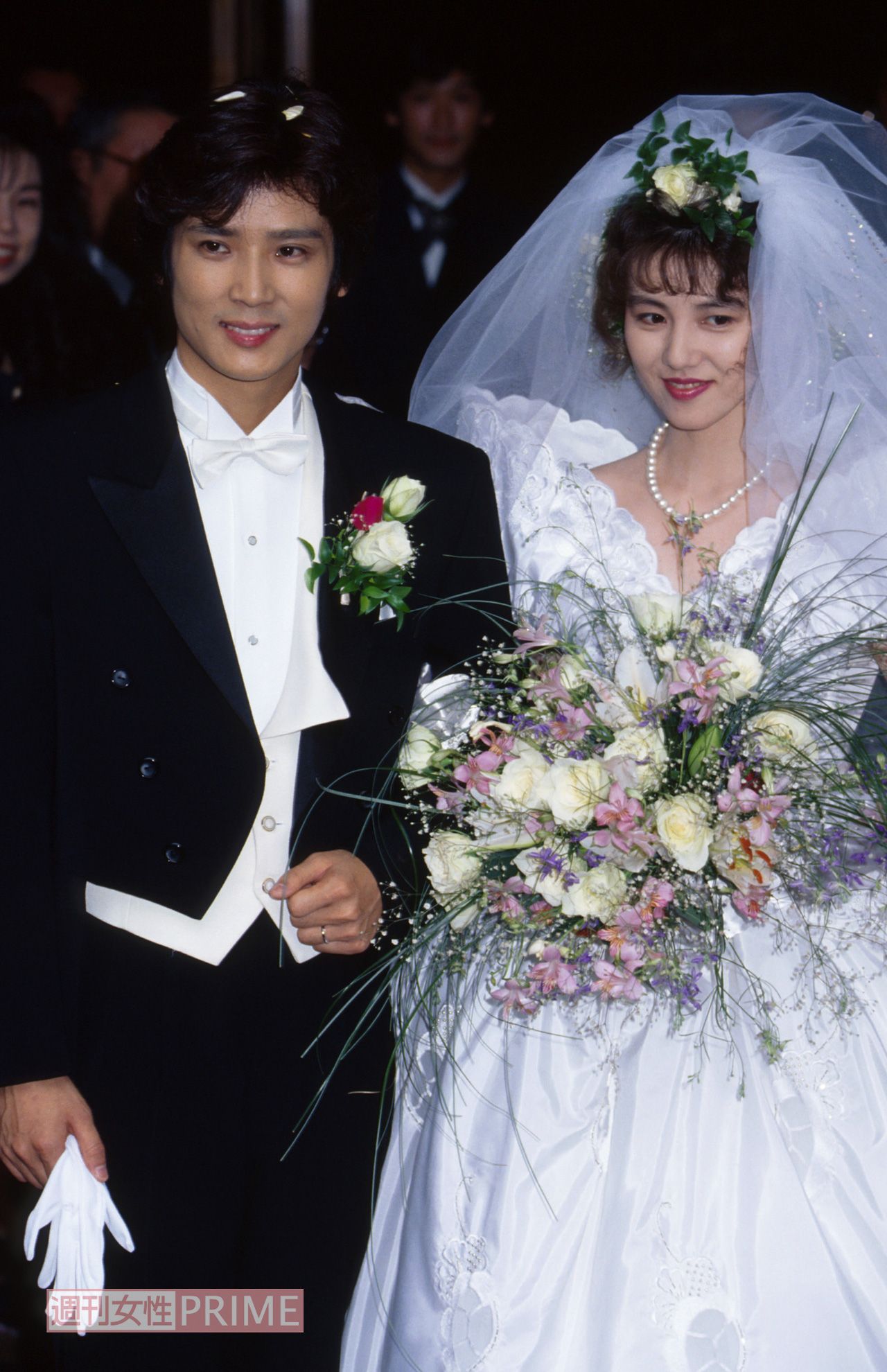 1992年、アイドルグループ『きゃんきゃん』山本博美と結婚した京本政樹