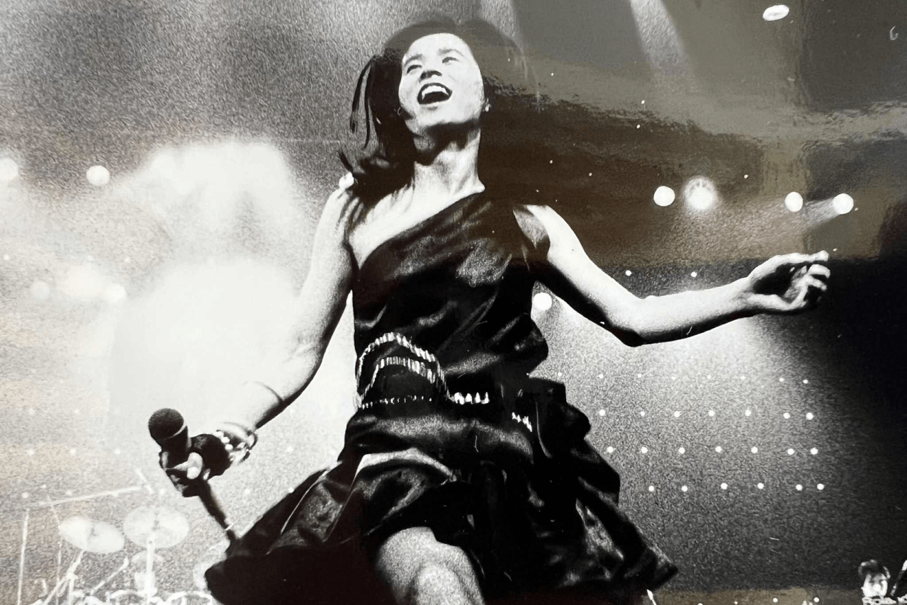 白井貴子、'80年代のライブで