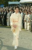 雅子さまが療養前に“フル参加”された'03年10月の園遊会での着物姿