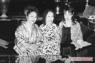 冨士眞奈美、吉行和子、故・岸田今日子さん。オーストラリア・メルボルンにて