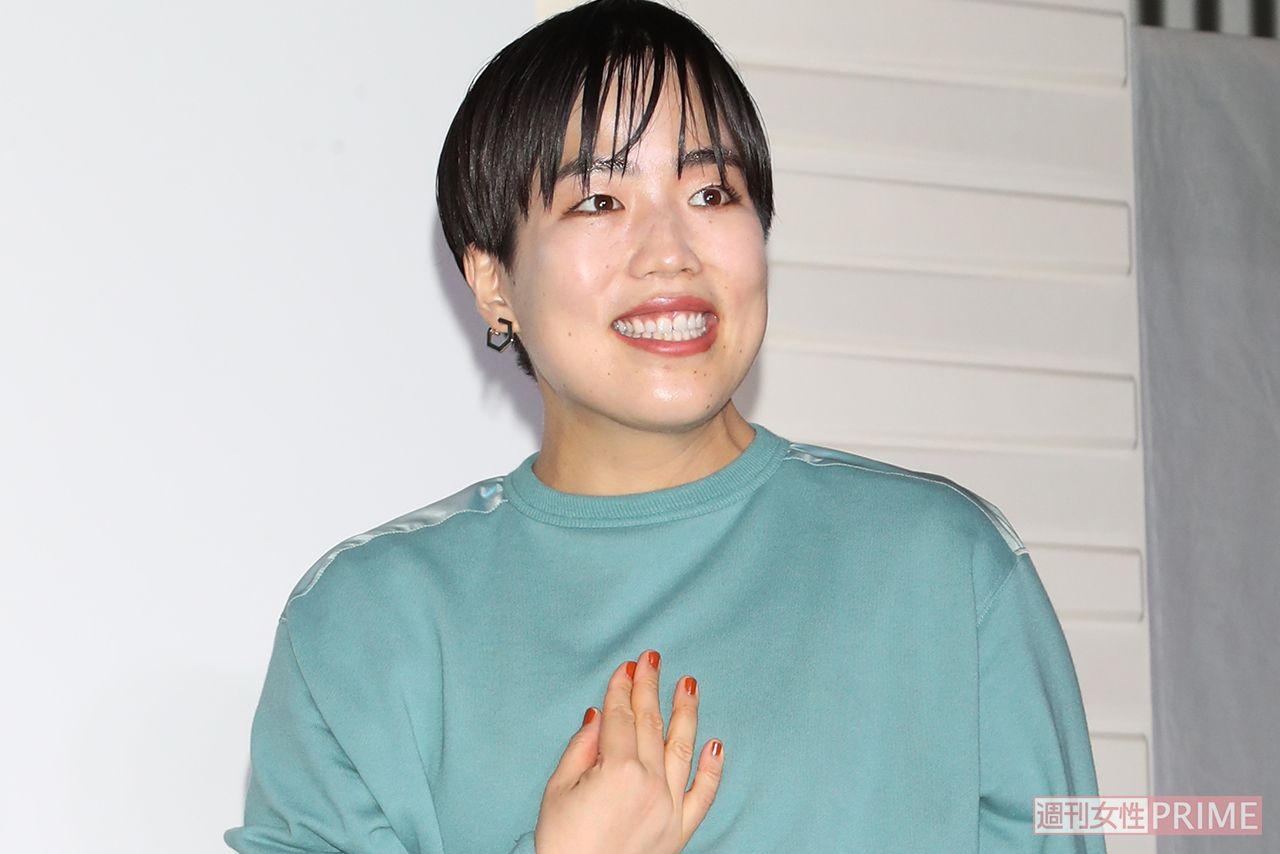 『FACT FASHON』発表イベントでのゆりやんレトリィバァ（'20年11月）