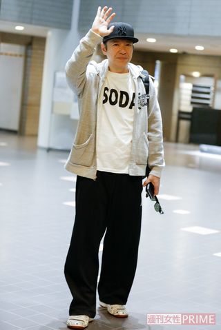 マネージャーが同行せず、ひとりでフラリと現場入りすることも。あまりに自然体で、最初は本人だと気づかないこともありました……。撮影／森田晃博