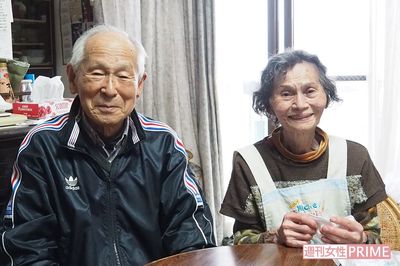 現在の夏苅さんと妻・美恵さん（91）。箱根駅伝が縁で結婚した