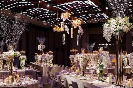 越智容疑者と元夫との挙式は六本木の『グランドハイアット東京』で行われ、豪奢なものだったという（『グランドハイアット東京』HPより）