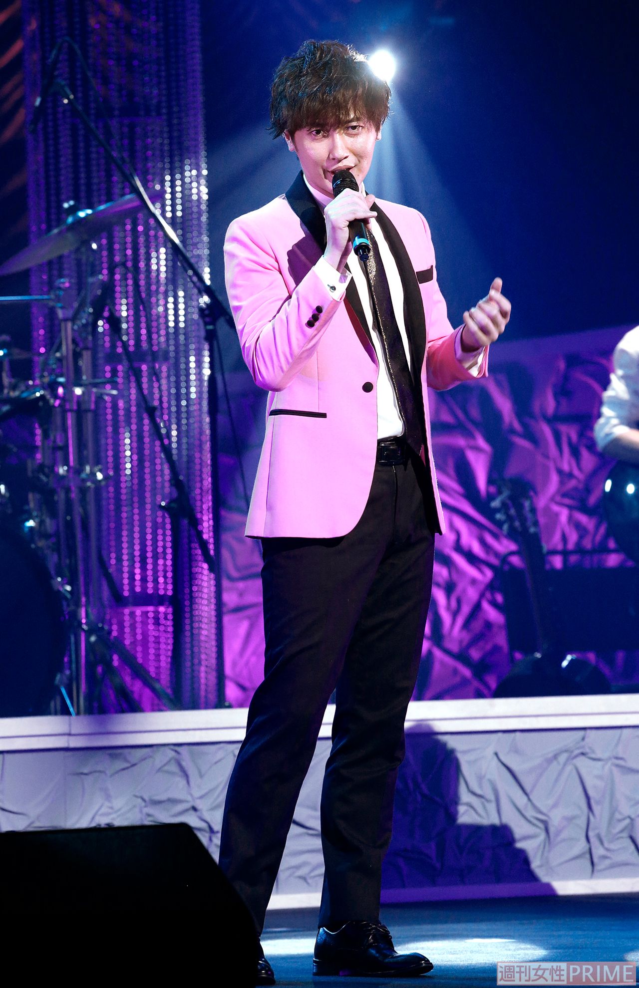 クイズ番組や歌自慢番組に出演するなど単独での活躍も目立つ後上翔太（32）　撮影／佐藤靖彦