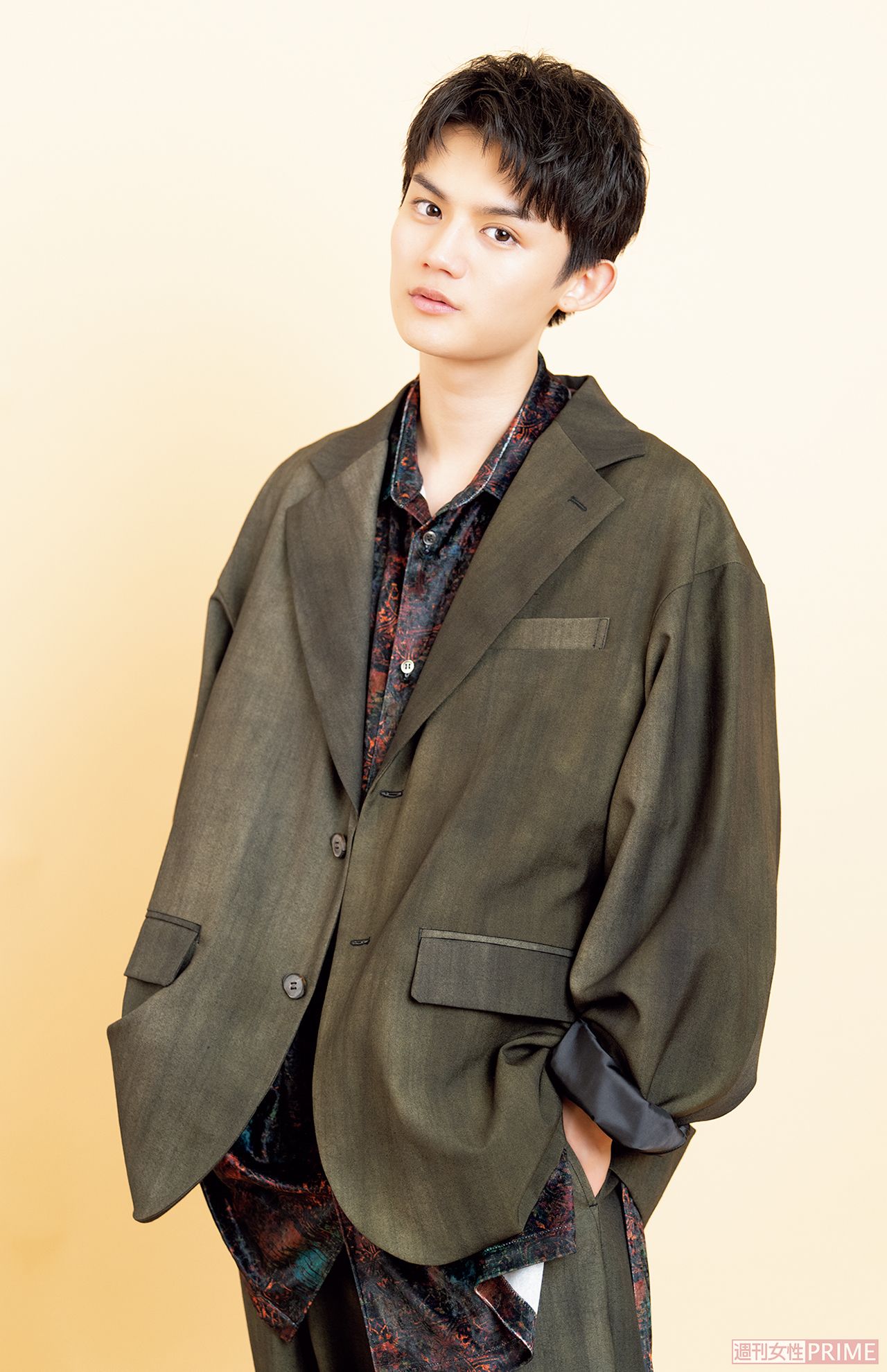 藤原大祐　撮影／北村史成　スタイリング／勝見宜人　ヘアメイク／佐々木麻里子