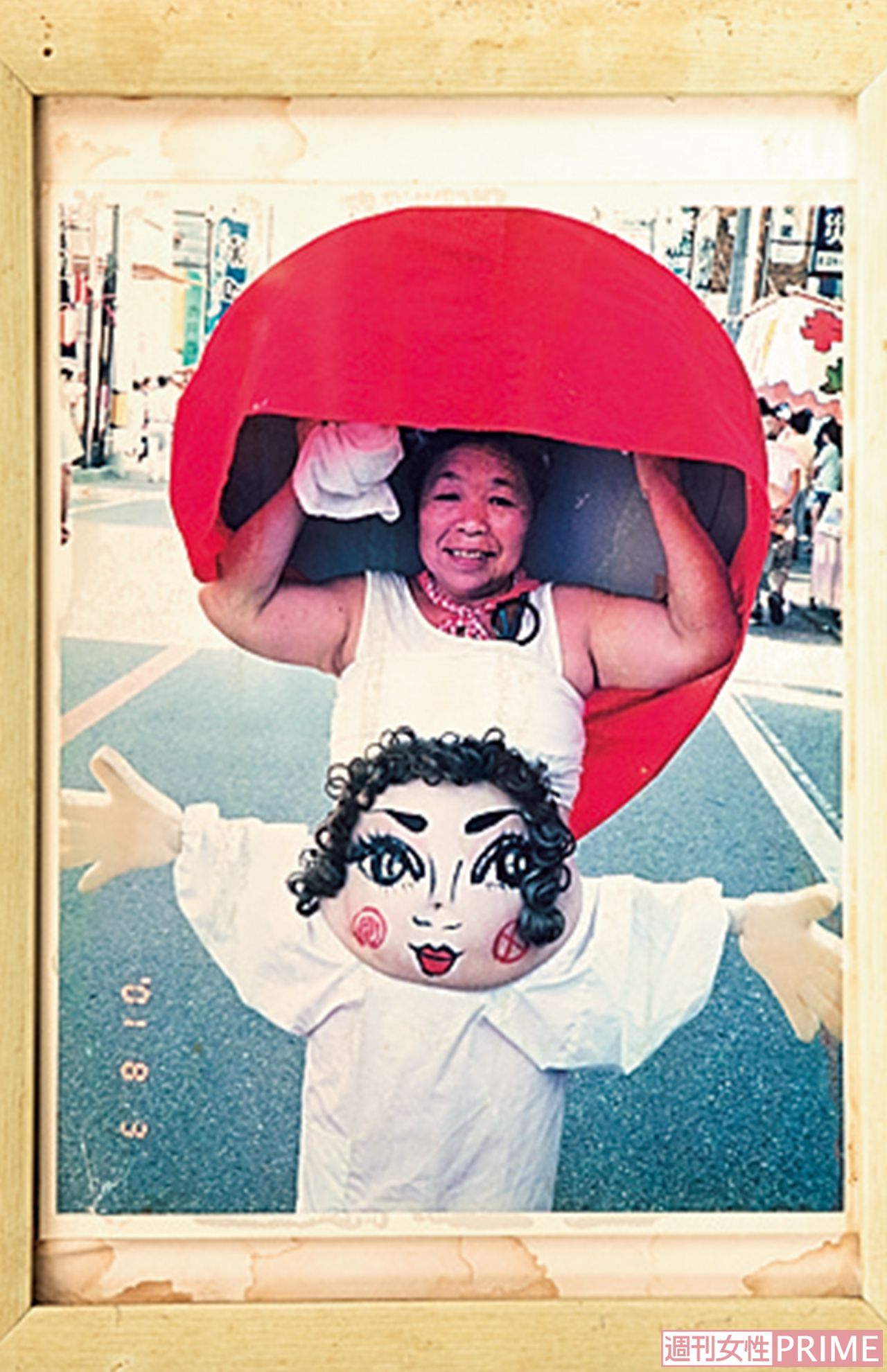 「へそ踊り」にも参加。周りの人たちが笑ってくれるのがうれしいという