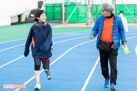 手術した直後はふさぎ込んでいたみなみさん。臼井さんに誘われてイベントや練習会に参加するようになり笑顔が戻った　撮影／伊藤和幸