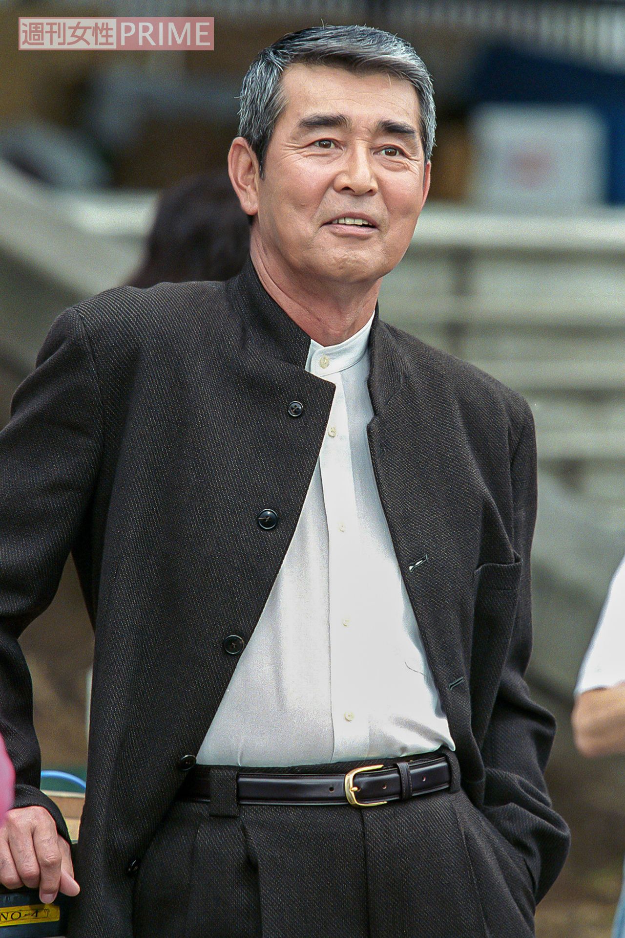 主演ドラマ『絆』（2002年）の収録取材で撮影して掲載した写真を渡さん本人が気に入り、ベスト盤CDのジャケットに使用した　撮影／本誌写真班