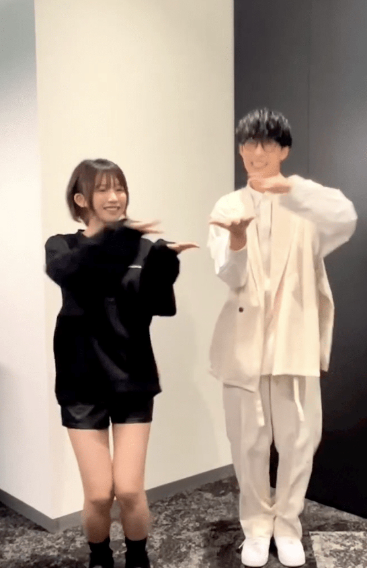 「えなこﾁｬﾝという天使様と踊ってみた」とインスタを更新した大石昌良（公式インスタグラムより）