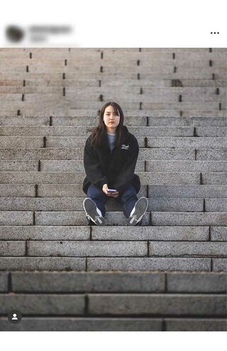 兄のアパレルブランドでモデルを務める田中真美子さん（真美子さんの兄のインスタグラムより）