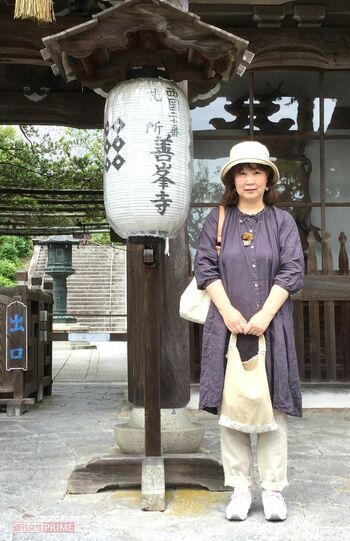 両家の両親が西国参りをしていたので、その足跡をたどってみようと夫婦で始めたお寺巡り。三十三か所まで残り4か所　写真提供／pokkomaさん