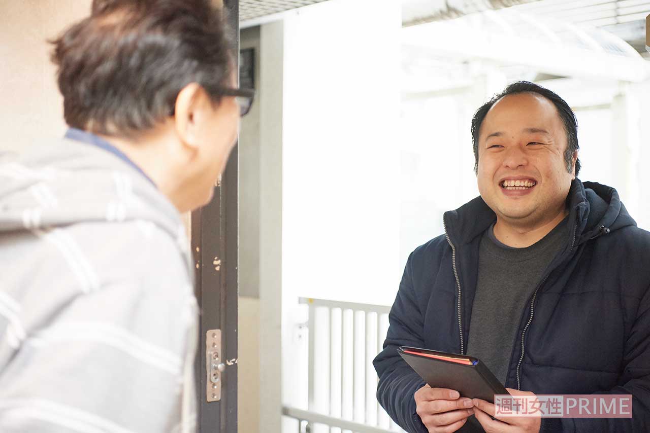 依頼者のジェリーさんと