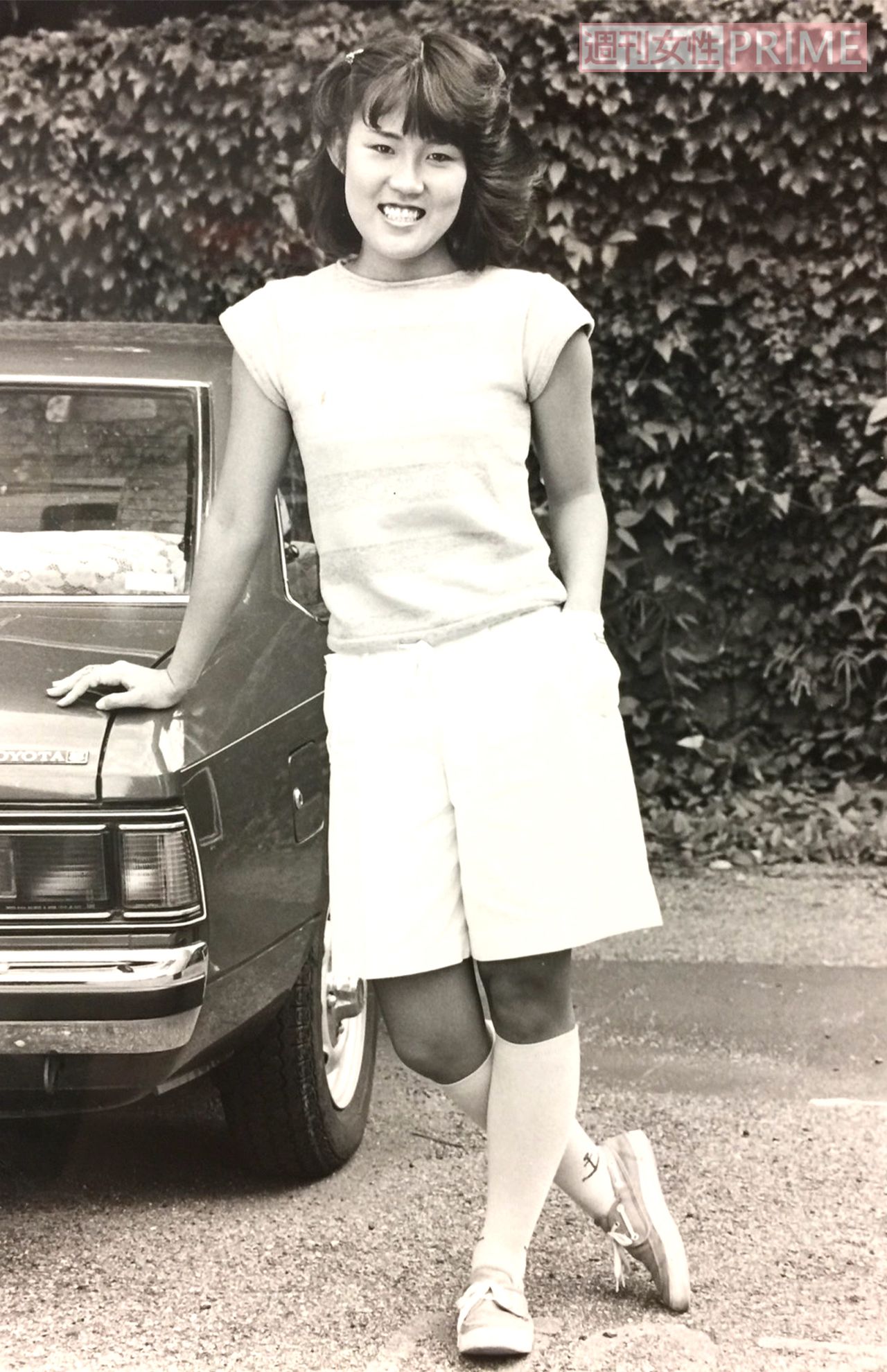 デビュー当時の1981年ごろの邦子さん