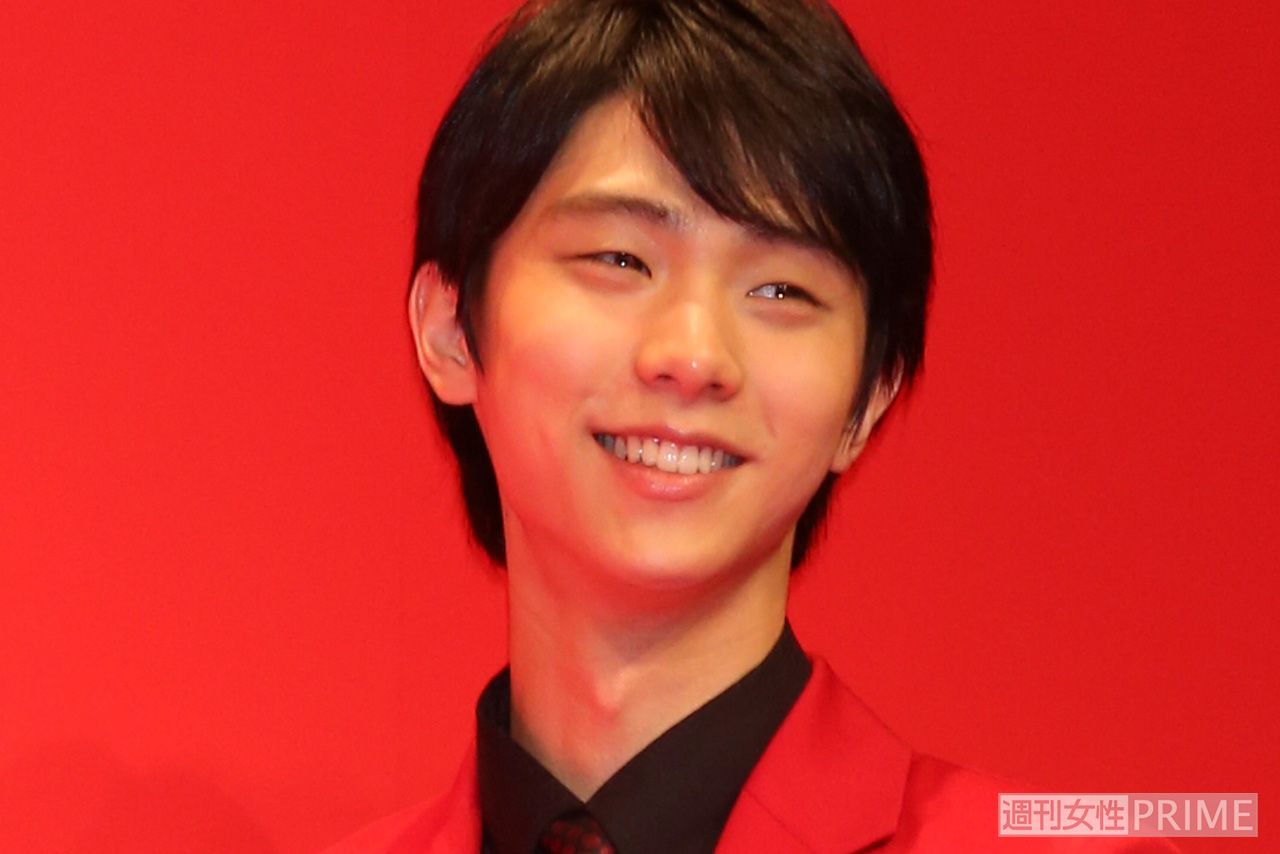 羽生結弦、ロッテ『ガーナ』のイベントにて（'16年）