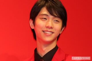 羽生結弦、ロッテ『ガーナ』のイベントにて（'16年）