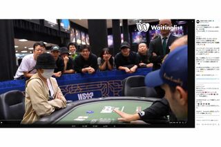 オールインで勝負（DMM POKER公式Xより）