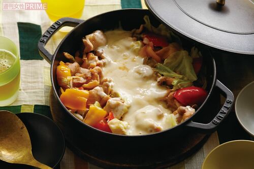 まな板を使わないチーズタッカルビ