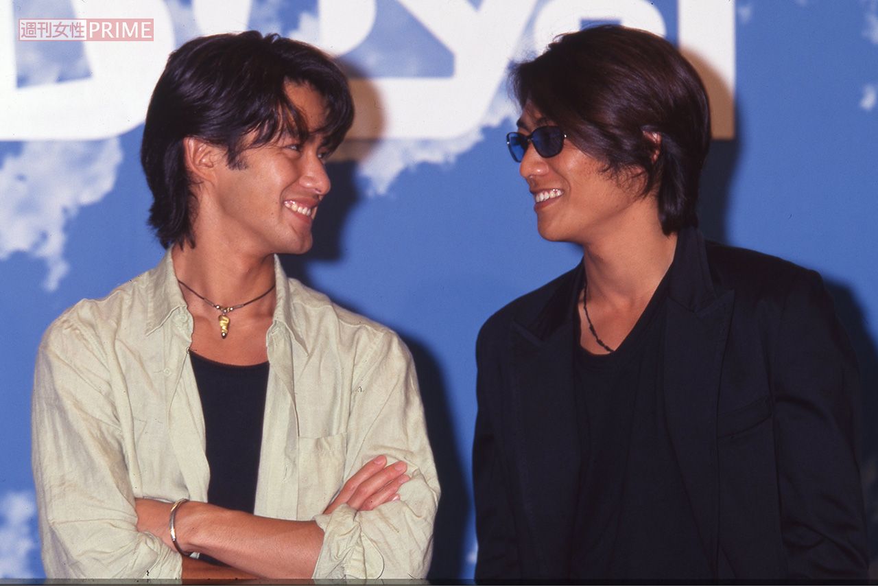 1997年6月、フジテレビ系ドラマ『ビーチボーイズ』製作発表にて