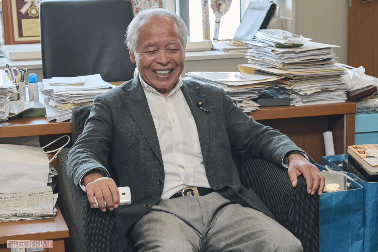 参議院議員・鈴木宗男（撮影／山田智絵）