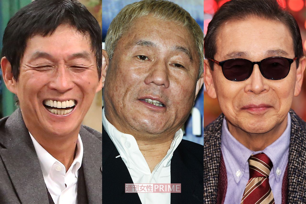 明石家さんま、ビートたけし、タモリ