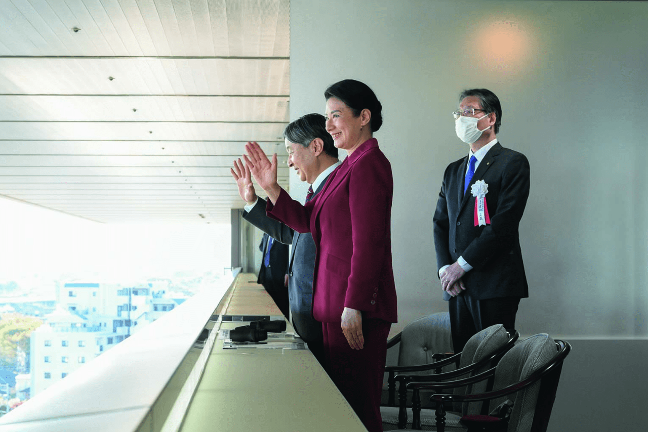 天皇陛下、雅子さま　10月29日、東京競馬場にて天皇賞（秋）をご覧に（写真／JMPA）
