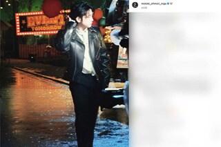 新曲『催し』MVのオフショットを公開したMrs. GREEN APPLEの大森元貴（本人のインスタグラムより）