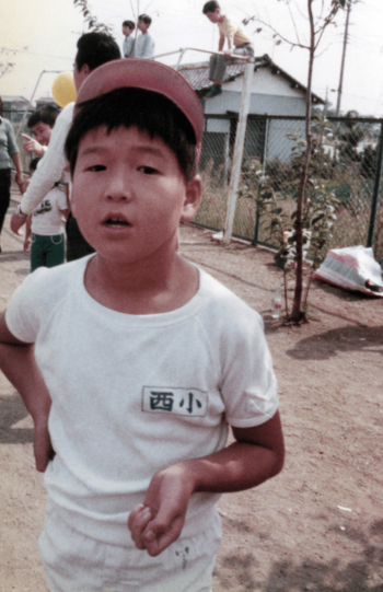 当時流行っていたバレーボールの少女漫画に夢中だったという