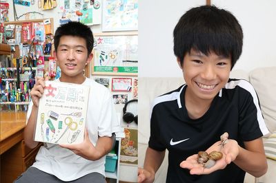 天才キッズのスゴすぎる夏休み自由研究「文房具図鑑」「カタツムリと意思疎通」