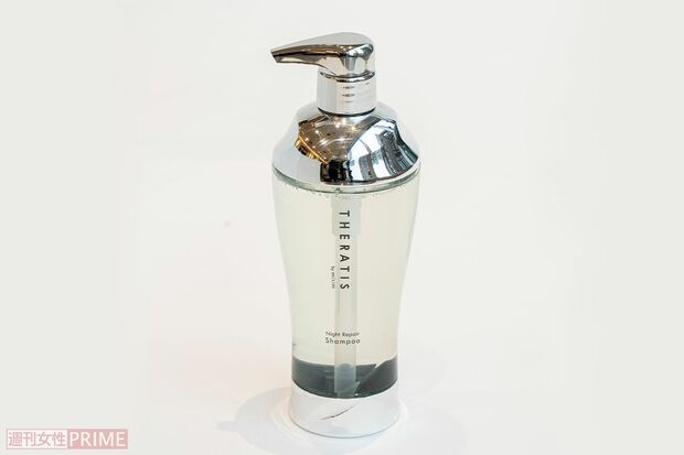 THERATIS by mixim（ナイトリペアシャンプー）/ViCREA　435ml（1540円）（撮影／伊藤和幸）　※画像をクリックするとAmazonの商品ページにジャンプします。