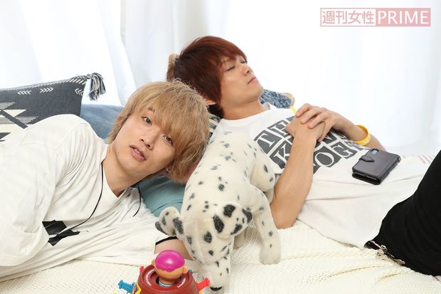 満腹になったTSUBASAくんとJunくんは、スヤスヤお昼寝モード