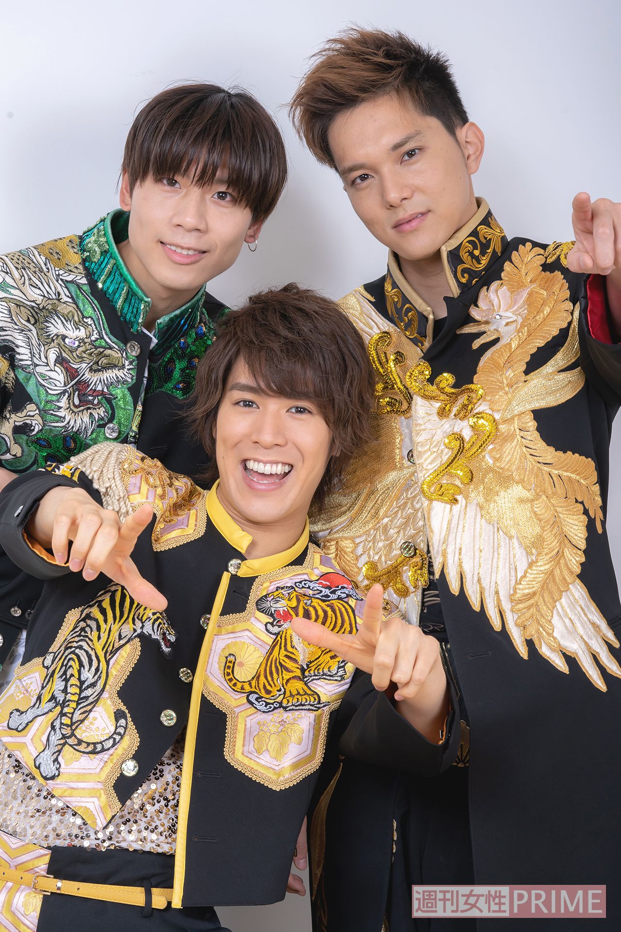 （左から）吉原雅斗、平松賢人、水野勝　撮影／佐藤靖彦