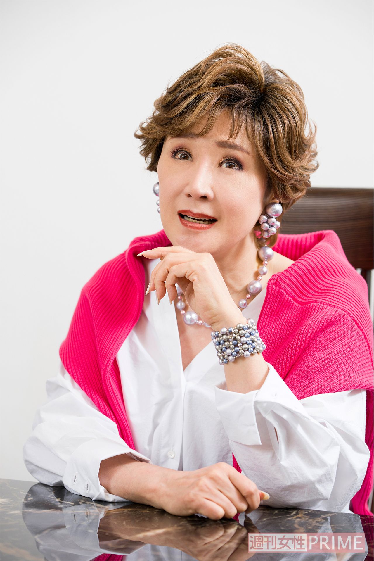 「ボカロ曲は演歌にはないメロディーラインがある。歌うのは難しいけれど、いい曲もいっぱいあるんですよ」　撮影／伊藤和幸