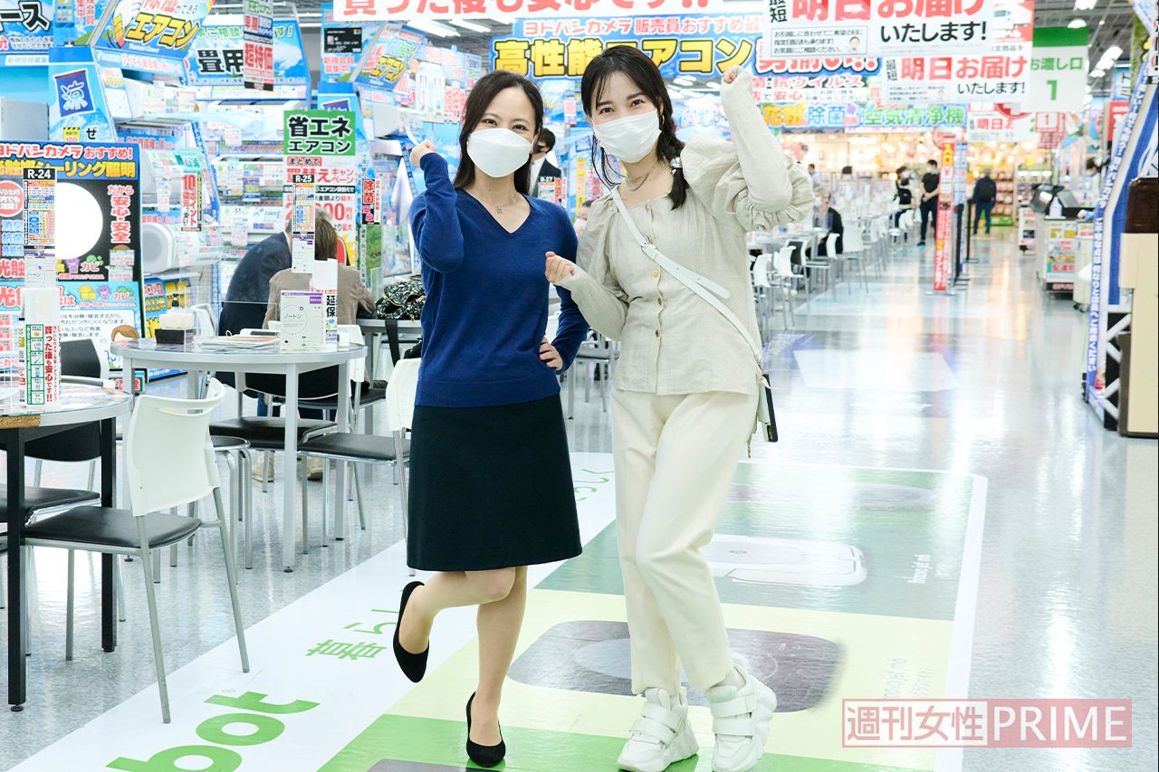 奈津子・丸山晴美　撮影／山田智絵