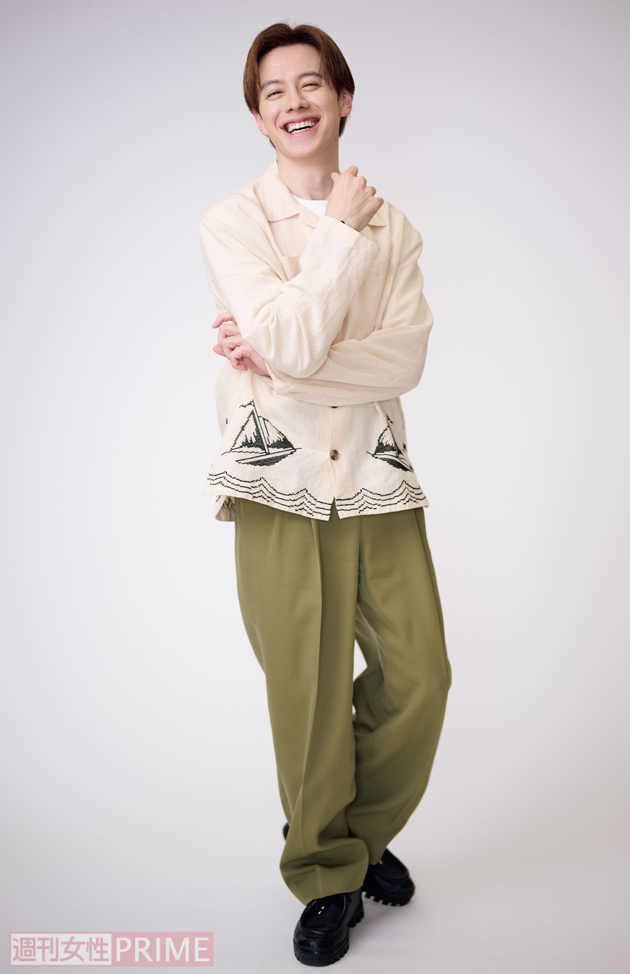 ウエンツ瑛士　撮影／渡邉智裕　ヘアメイク／豊福浩一（Good）　スタイリング／作山直紀