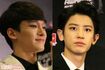 EXOのチェン(左)とチャンヨル(右)