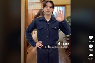 永瀬廉が出演のドラマ『夕暮れに、手をつなぐ』のEDに合わせて踊る平野紫耀（King & Princeの公式TikTokより）