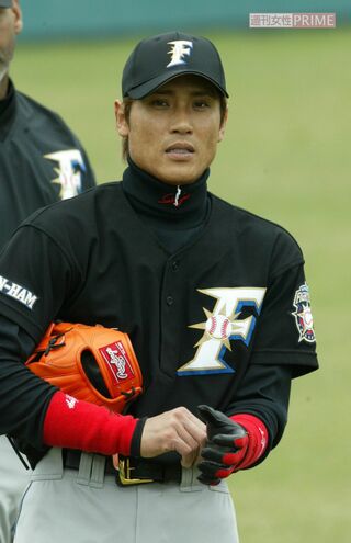 新庄剛志（2004年、日本ハムファイターズ沖縄キャンプ）