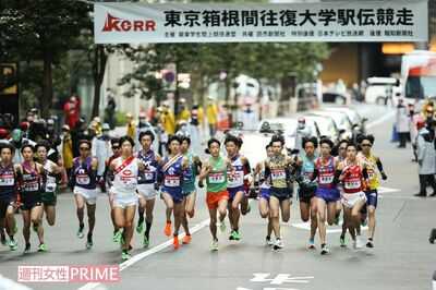 第99回箱根駅伝のスタート　撮影／北村史成