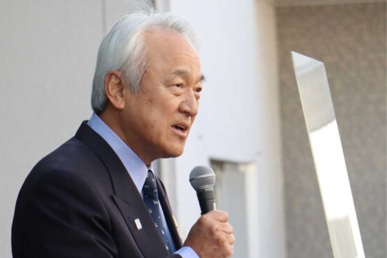 2023年の2月に行った事務所開きで登壇した蔵内氏（福岡県議会議員 蔵内勇夫公式HPより）