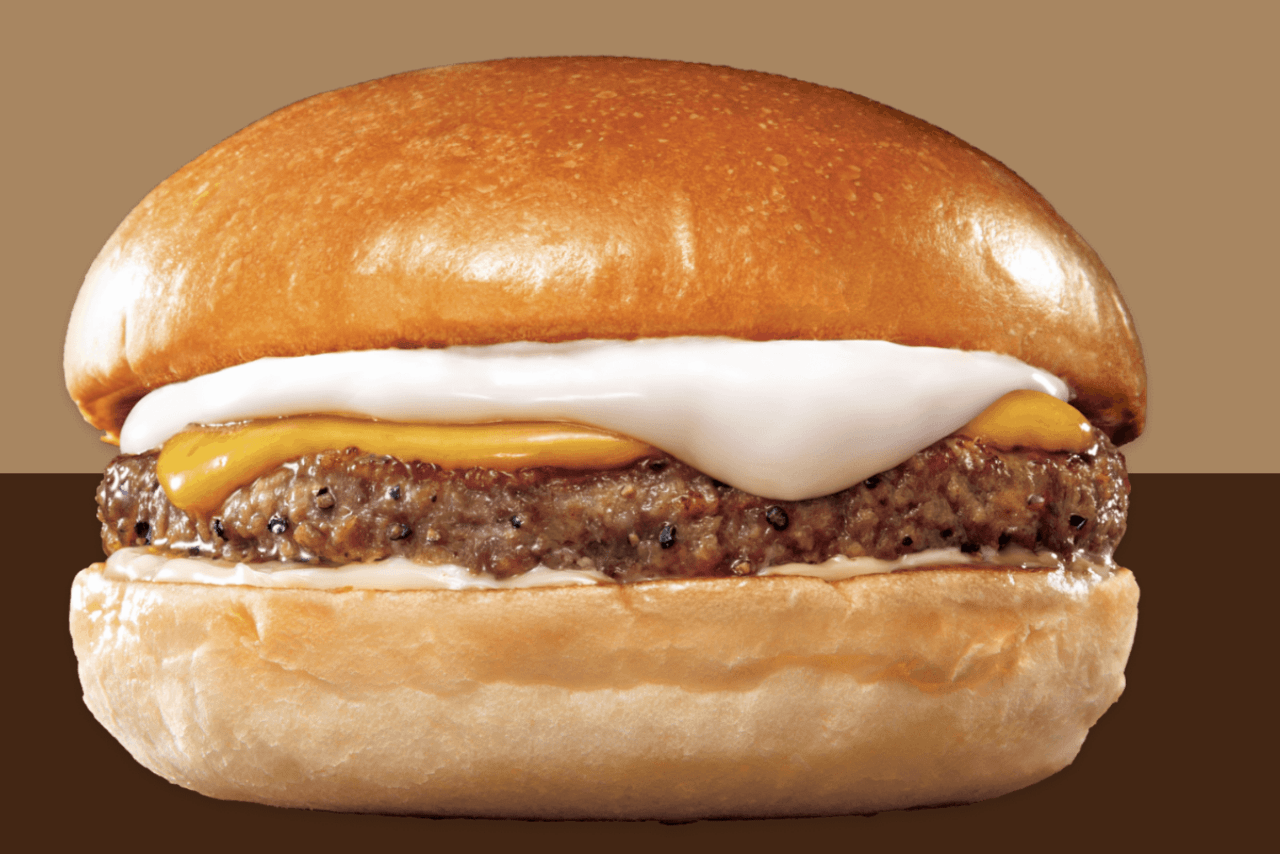 ロッテリアの絶品チーズバーガー（ロッテリア公式サイトより）