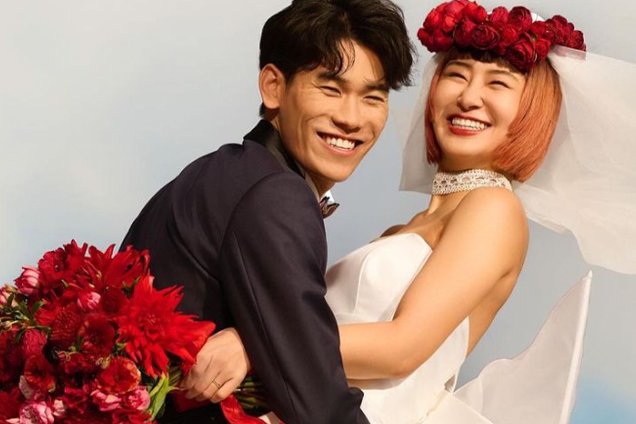村上佳菜子と結婚相手の男性（本人のインスタグラムより）