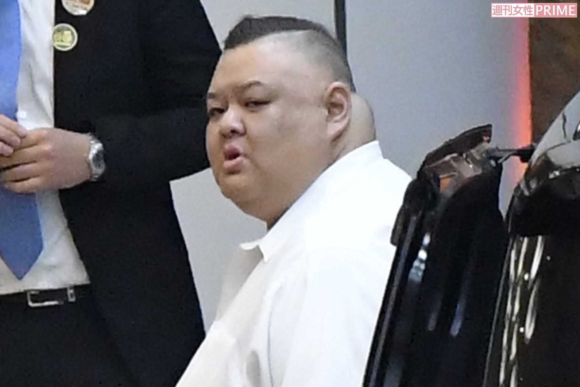 2020年1月、田子ノ浦部屋の千秋楽パーティーでの田子ノ浦親方