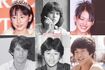 左上から時計回りに長澤まさみ、松田聖子、綾瀬はるか、田原俊彦、近藤真彦、草刈正雄