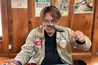 【推しグルメ】イワナの塩焼き（700円）