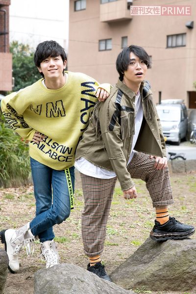 横山統威、清水天規　撮影／伊藤和幸