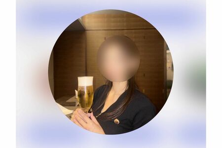 痛客ぶりが話題になった乗客女性（本人インスタグラムより）