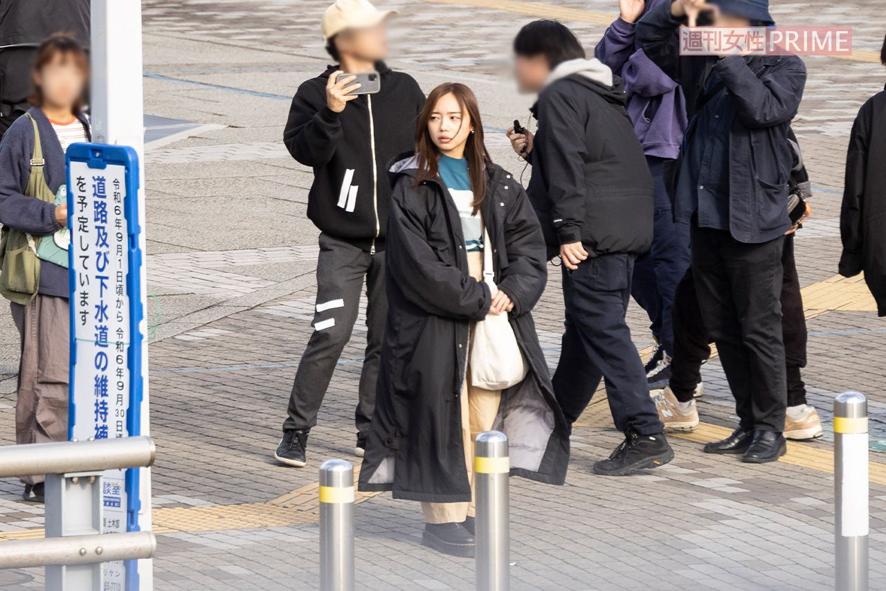 2024年11月初旬、ロケに臨んでいた元「日向坂46」齊藤京子