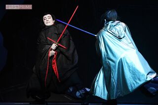 2019年11月、一夜限りの『スターウォーズ歌舞伎』に出演した市川海老蔵