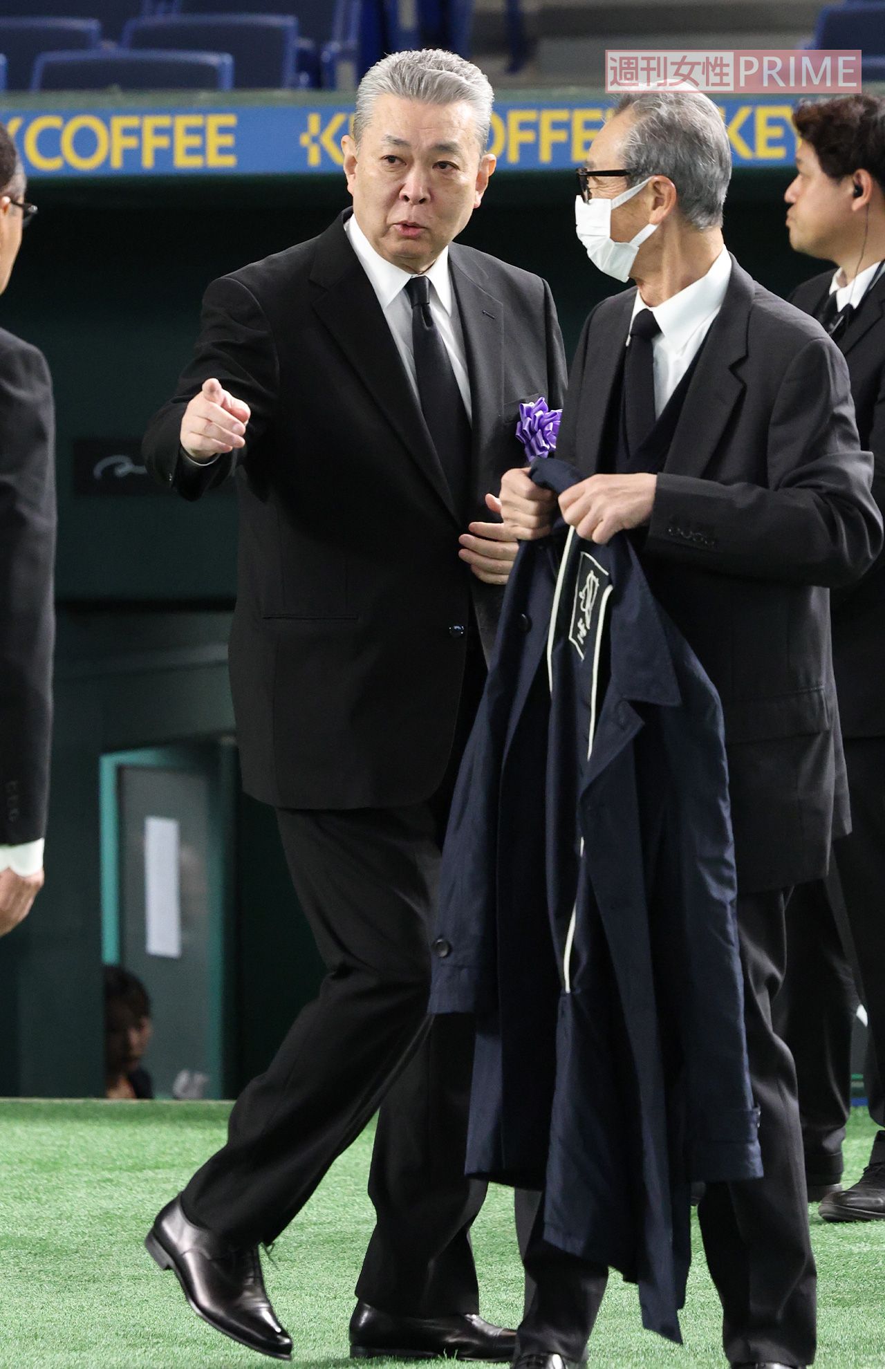 2025年11月、長嶋茂雄さんの「お別れの会」に出席した江川卓氏